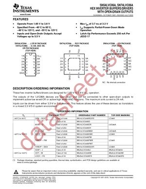 SN74LVC06ADGVRG4 datasheet  